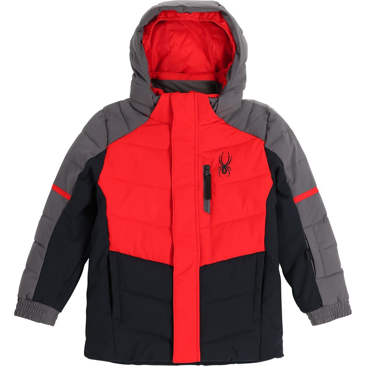 Spyder Impulse Synthetic Down Jacket - Toddlers' Volcano, 6/L