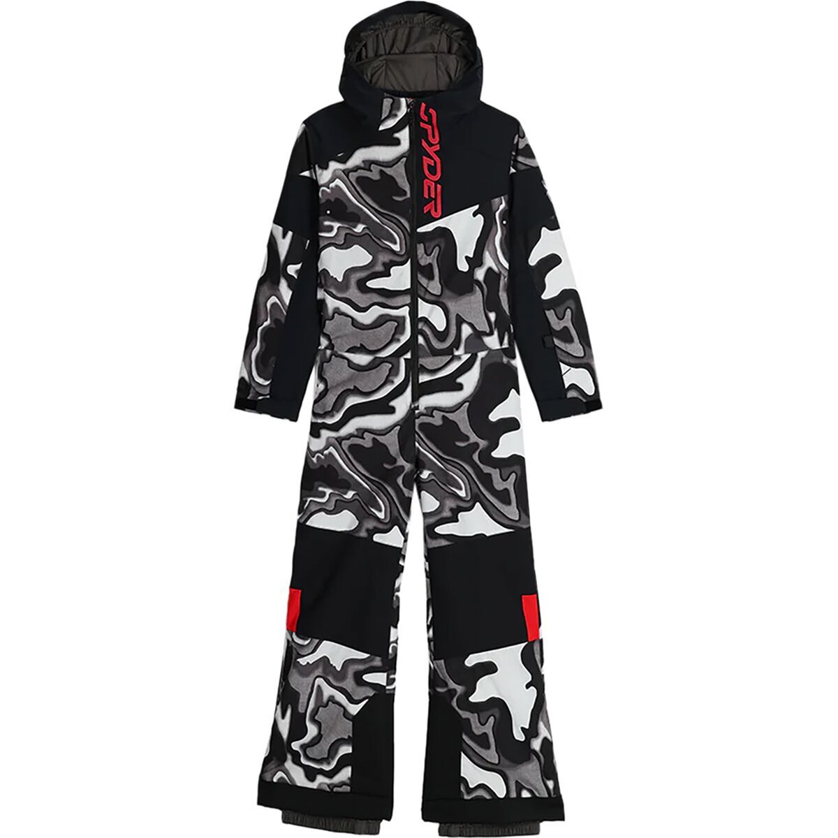 Spyder Jupiter Snowsuit - Kids' Black Combo, 12