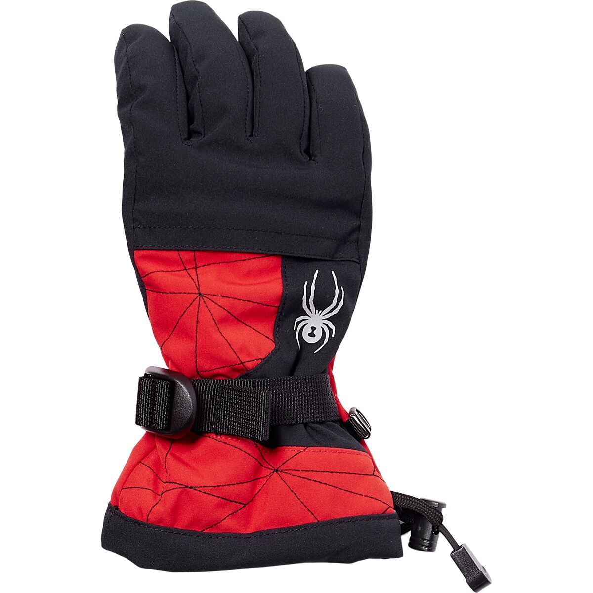 Spyder Overweb Glove - Kids' Volcano, L