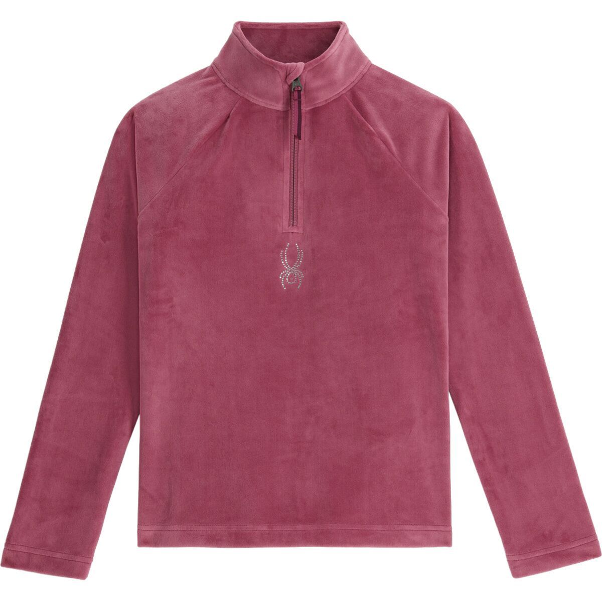 Image of Spyder Shimmer Bug 1/2-Zip Top - Kids' Acai, S