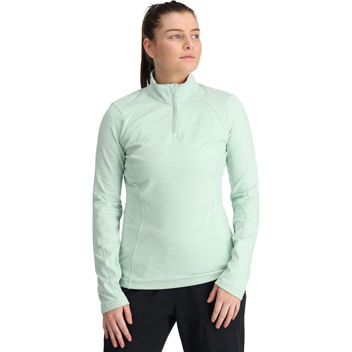 Spyder Accord 1/2-Zip Fleece Jacket - Women's Wintergreen, XS
