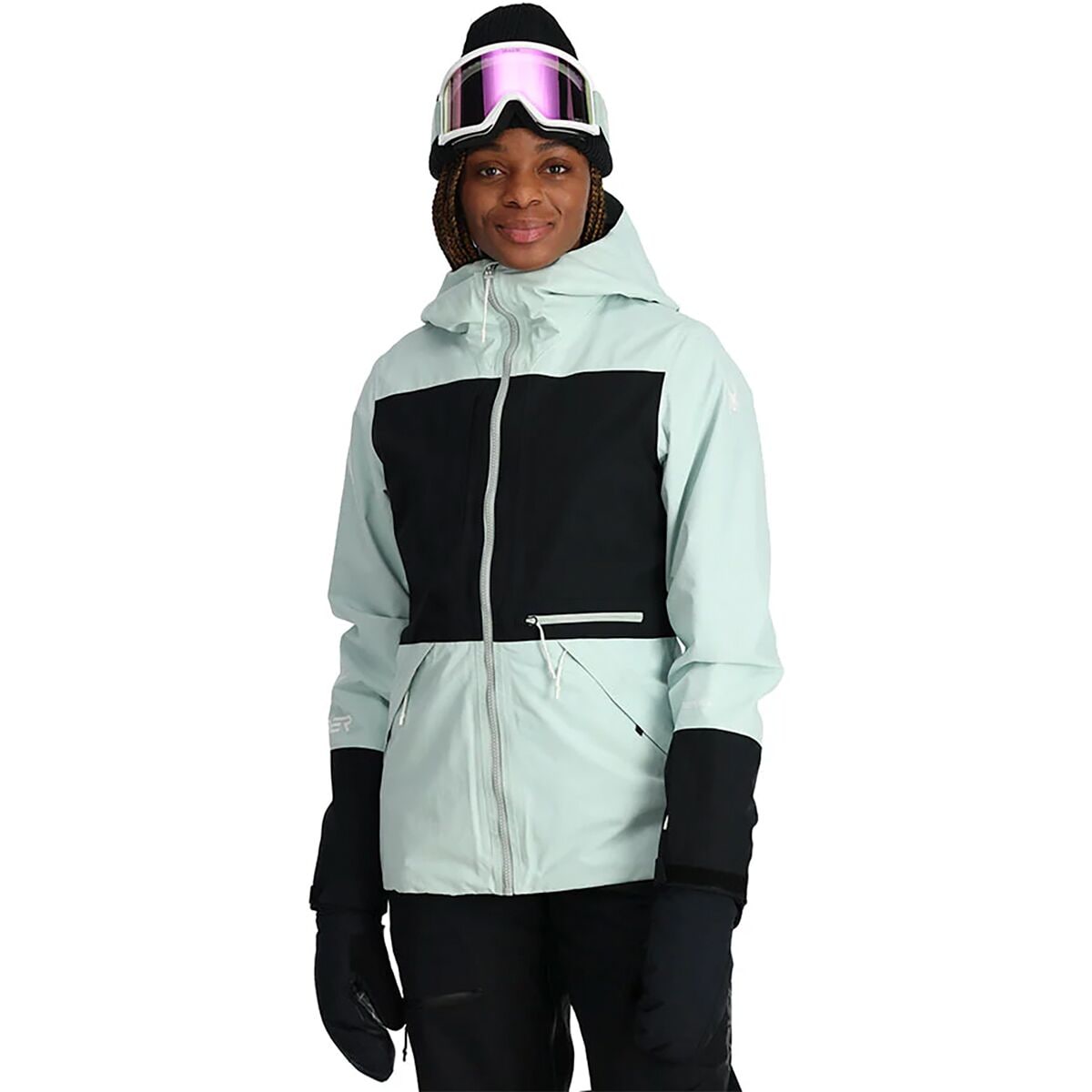 Image of Spyder Jagged GTX Shell Jacket - Women's Wintergreen, L