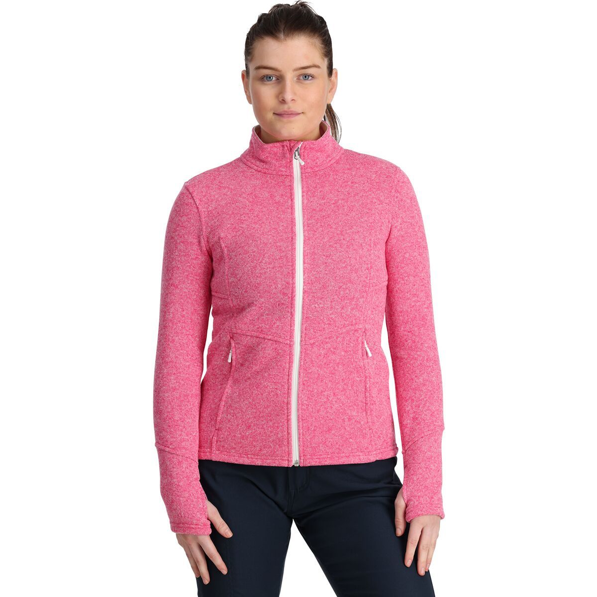 Spyder Soar Full-Zip Fleece Jacket - Women's Pink, L
