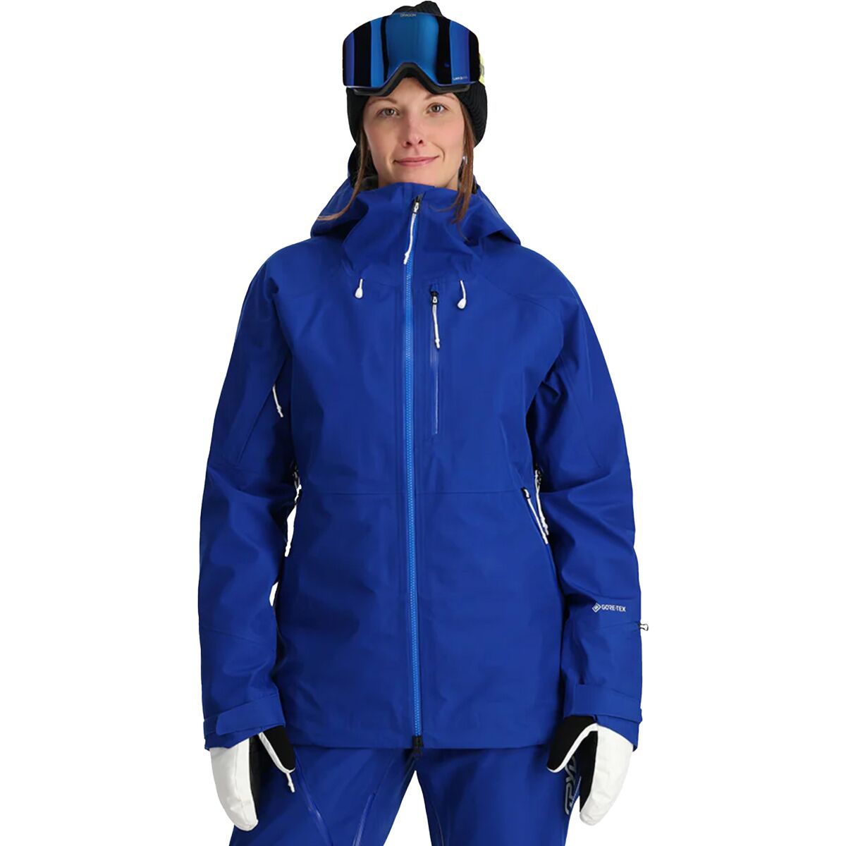 Spyder Solitaire GTX Shell Jacket - Women's Electric Blue, L