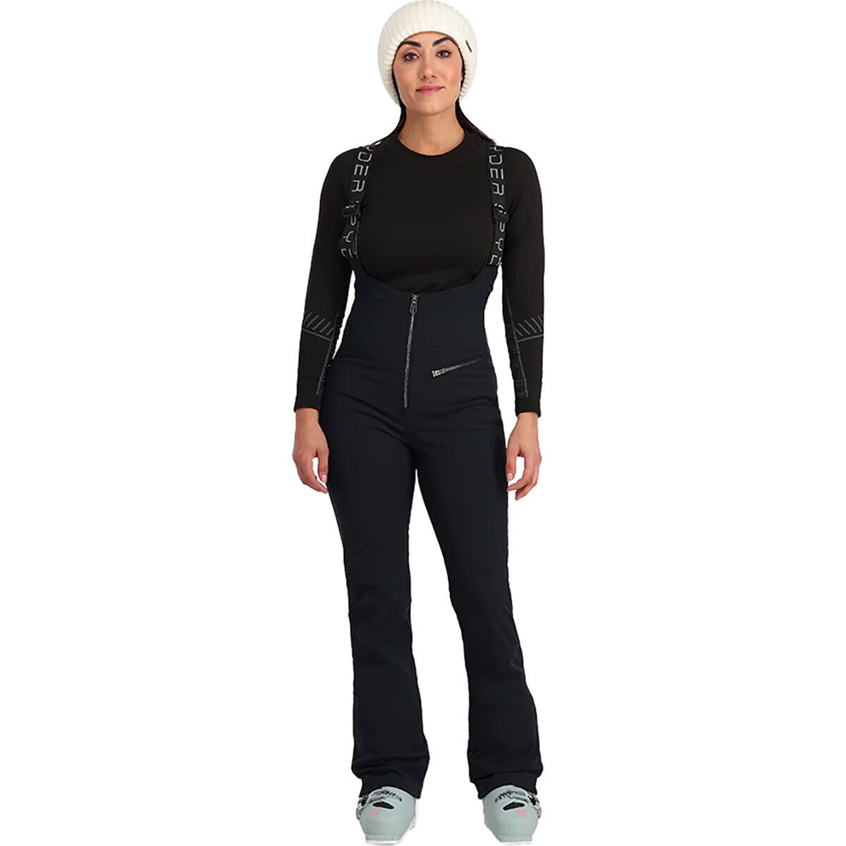 Spyder Strutt Bib Softshell Pant - Women's Black, 0
