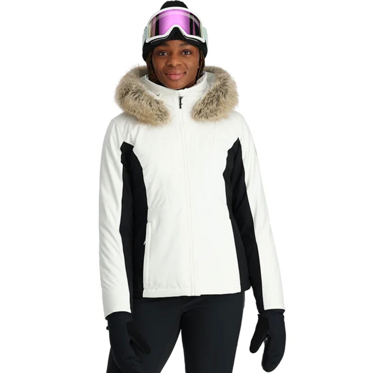 Spyder Vida Jacket - Women's White, 4