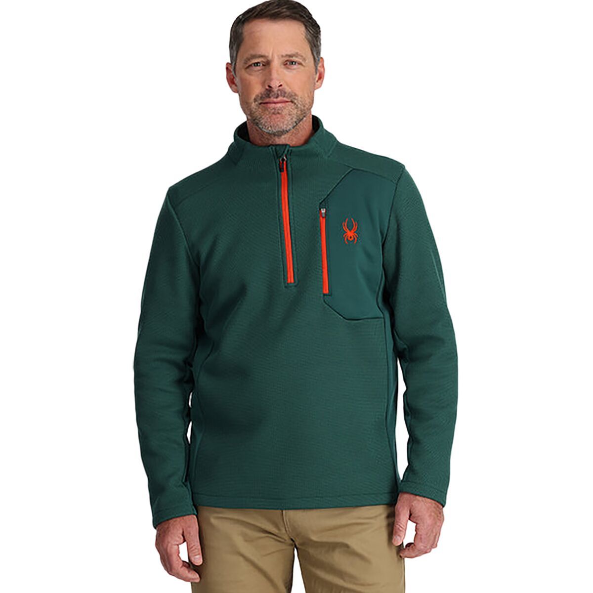 Spyder Bandit 1/2-Zip - Men's Cypress Green, L
