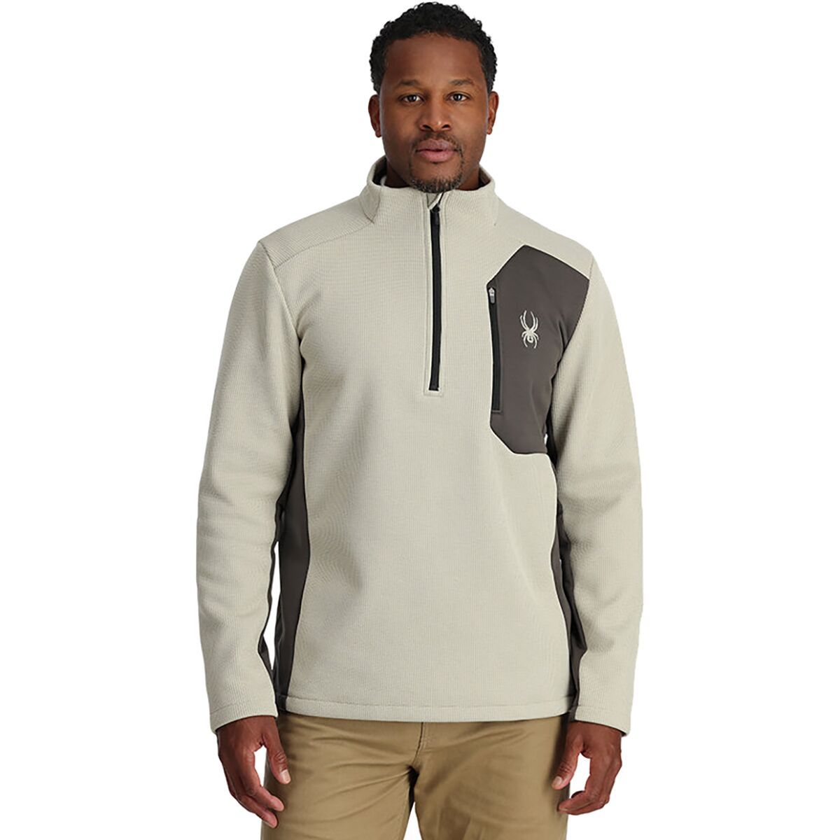 Spyder Bandit 1/2-Zip - Men's Sandstorm, XXL