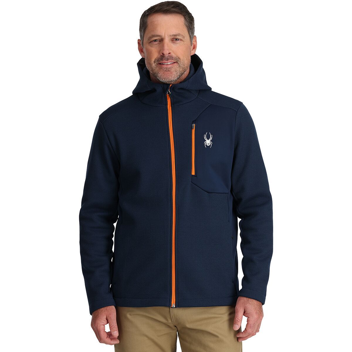 Spyder Bandit Hooded Jacket - Men's True Navy, M