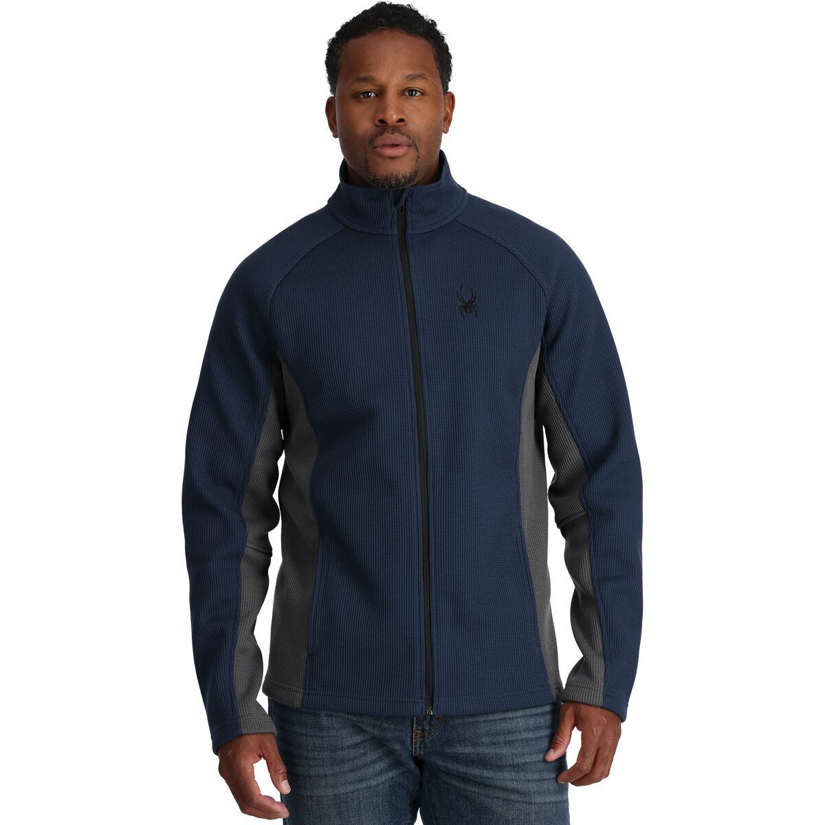 Spyder Constant Full-Zip Fleece Jacket - Men's True Navy, M