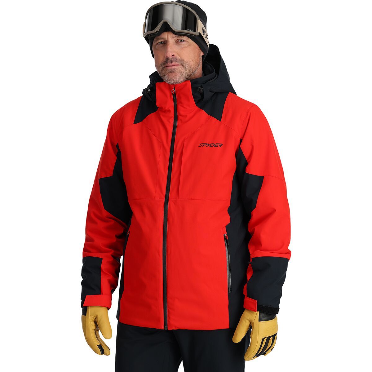Spyder Contact Jacket - Men's Volcano, M