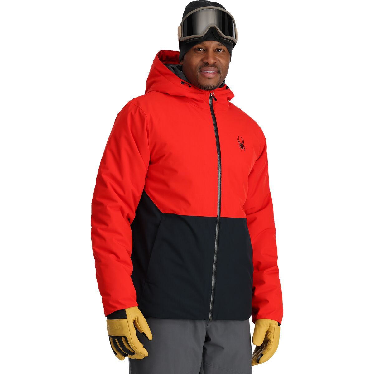 Spyder Grand 3-in-1 Jacket - Men's Volcano, M