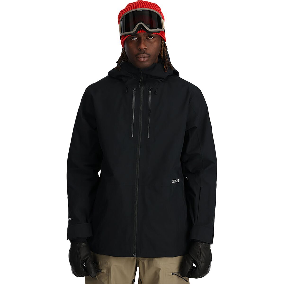 Spyder Jagged GTX Shell Jacket - Men's Black, XXL