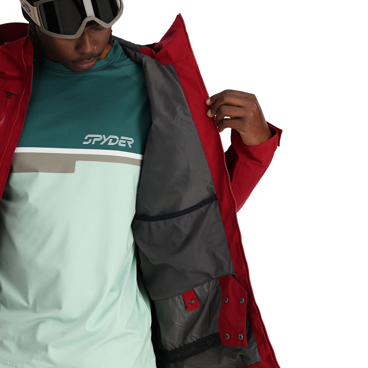Spyder スパイダー Jagged Shell Jacket Spyder Jagged GTX Shell Jacket (M) Napa | eBay