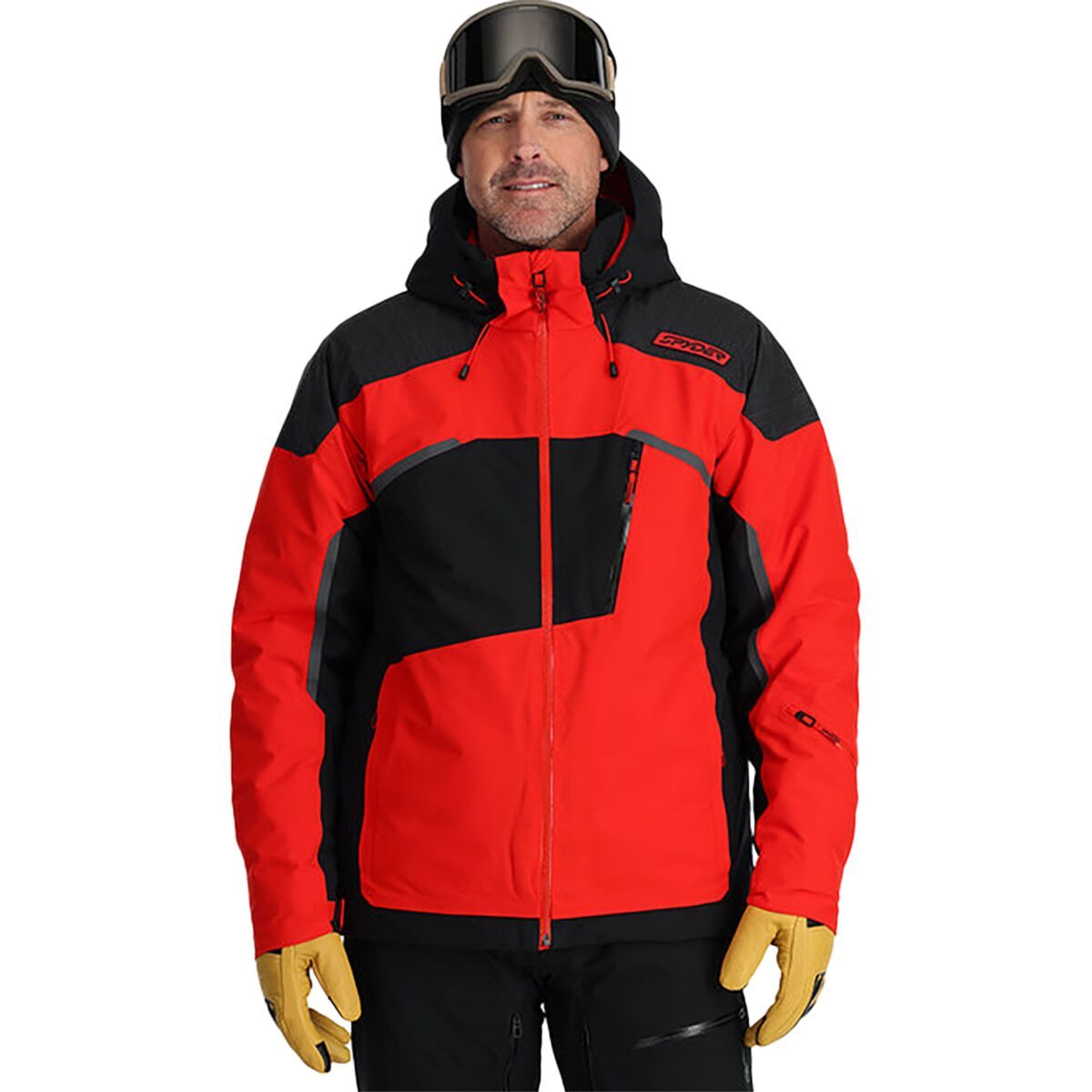 Spyder Leader Jacket - Men's Volcano, XXL