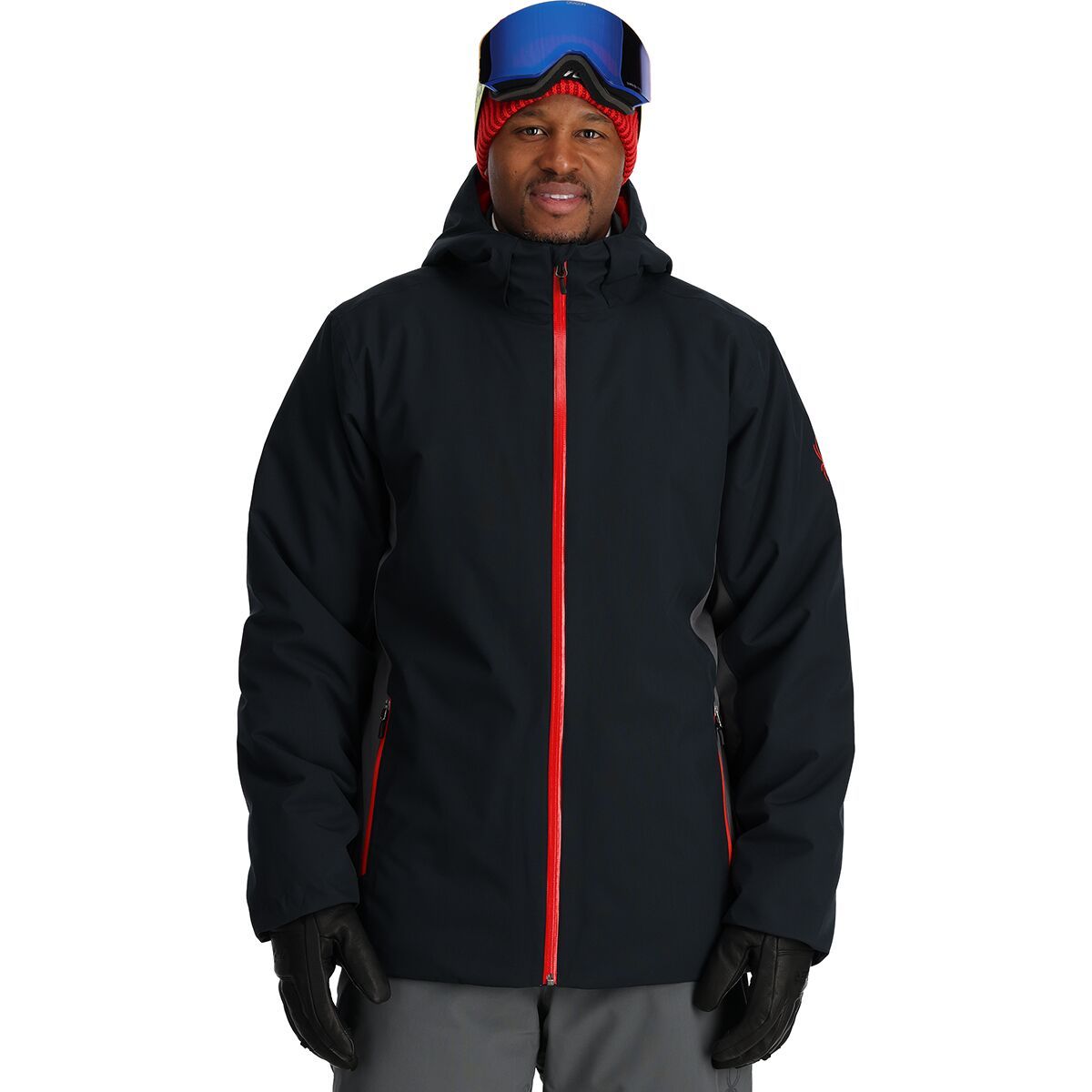 Spyder Mega 3-in-1 Jacket - Men's Black, 3XL