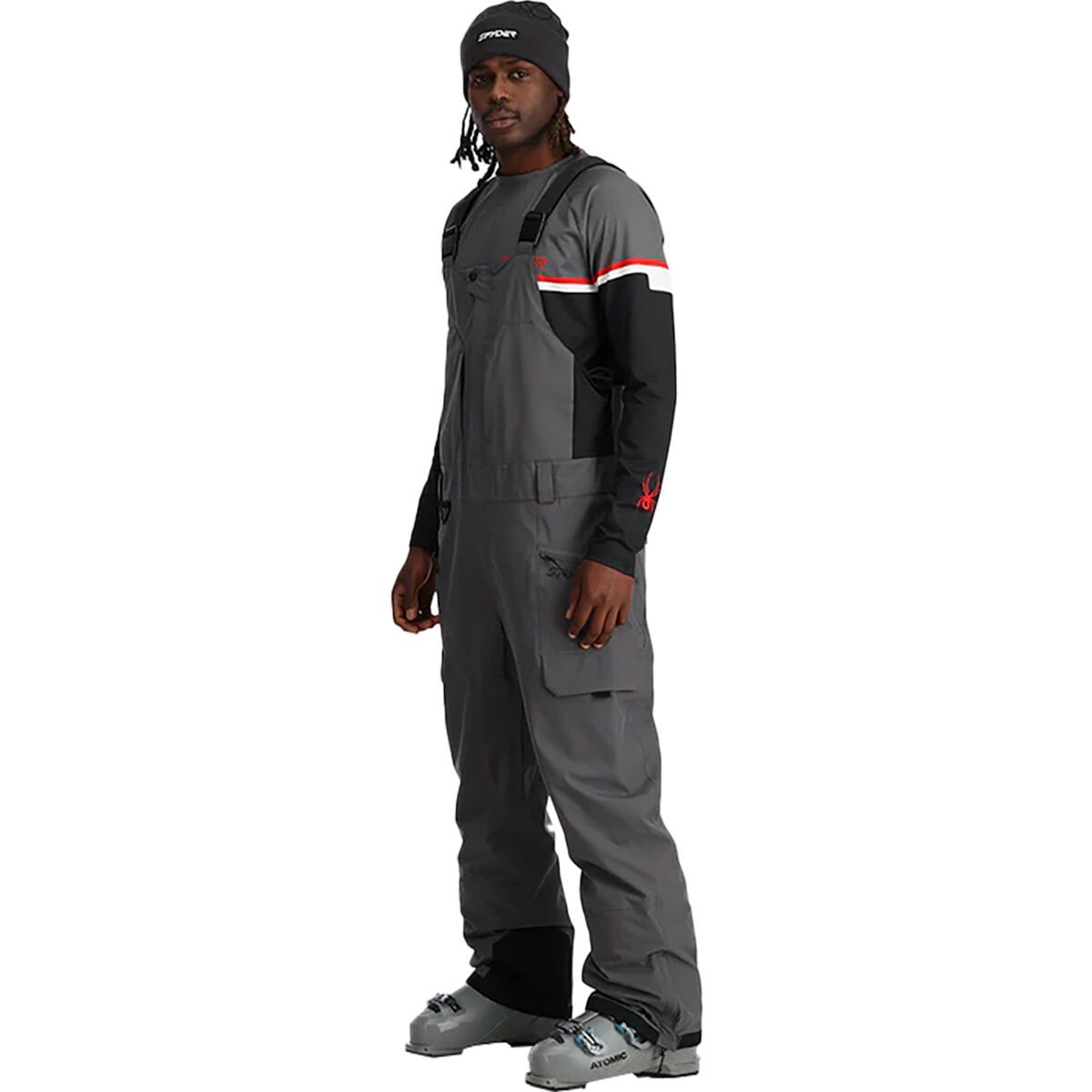 Spyder Terrain Bib Pant - Men's Polar, M