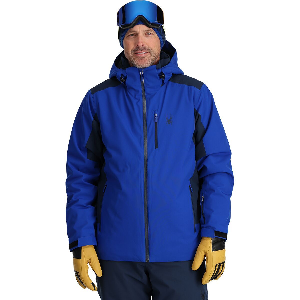 Spyder Vertex Jacket - Men's Electric Blue, M