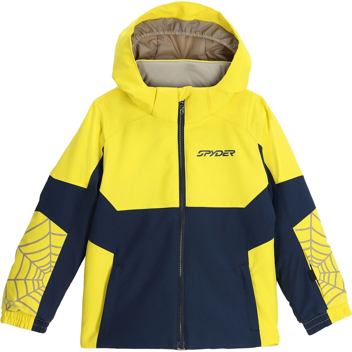 Image of Spyder Challenger Jacket - Toddlers' Acid Yellow, 2T