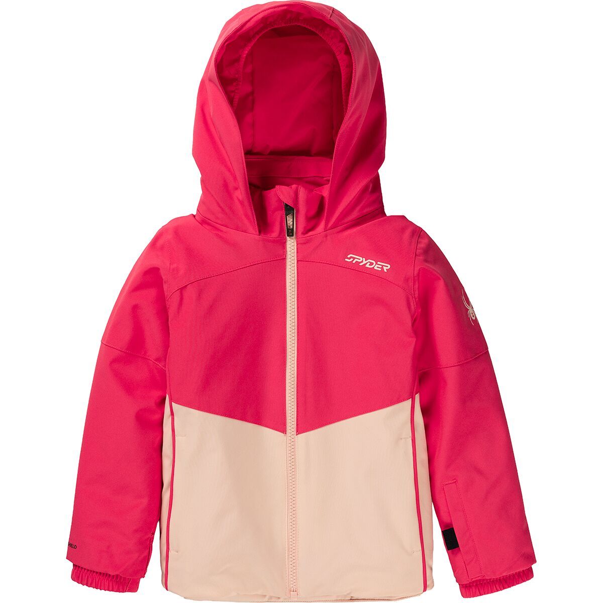Image of Spyder Conquer Jacket - Toddler Girls' Prism Pink, 5