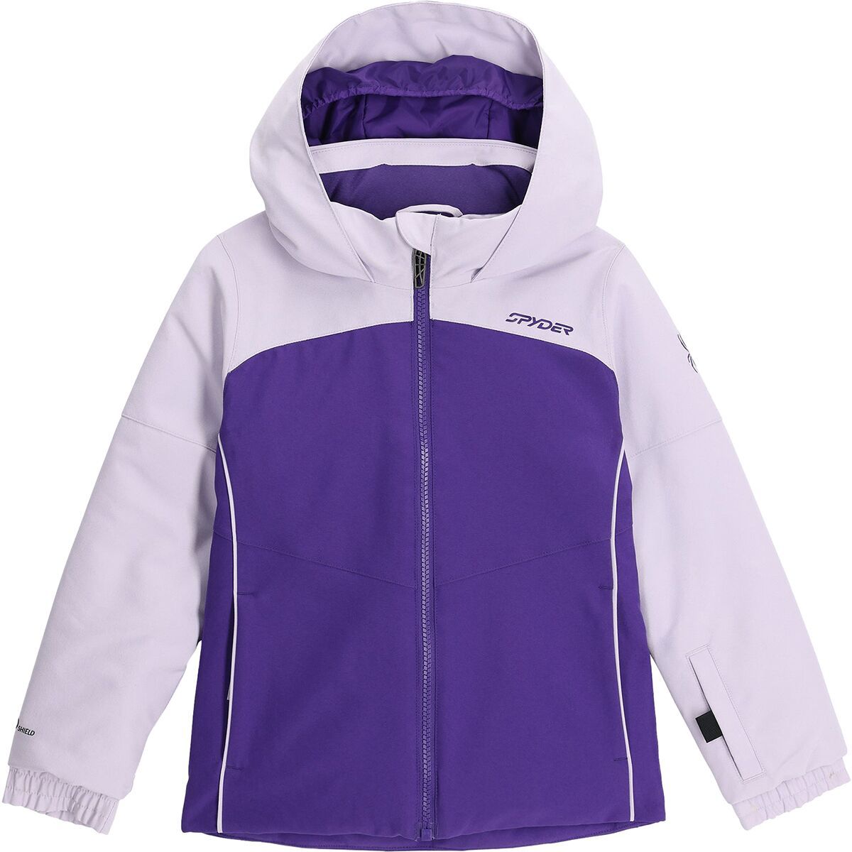 Image of Spyder Conquer Jacket - Toddler Girls' Purple Flash, 2T