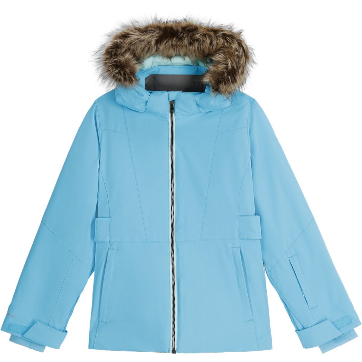 Image of Spyder Lola Jacket - Girls' Cyan Blue, 10