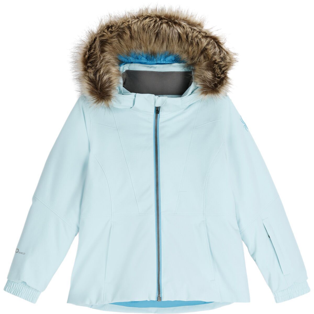 Image of Spyder Lola Jacket - Toddler Girls' Crystal Blue, 3T
