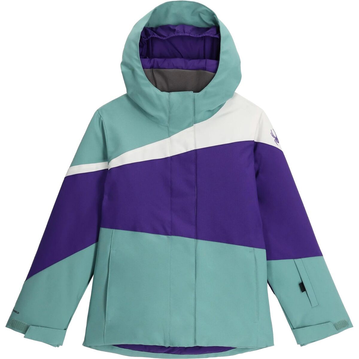 Image of Spyder Zoey Jacket - Girls' Sea Glass, 12