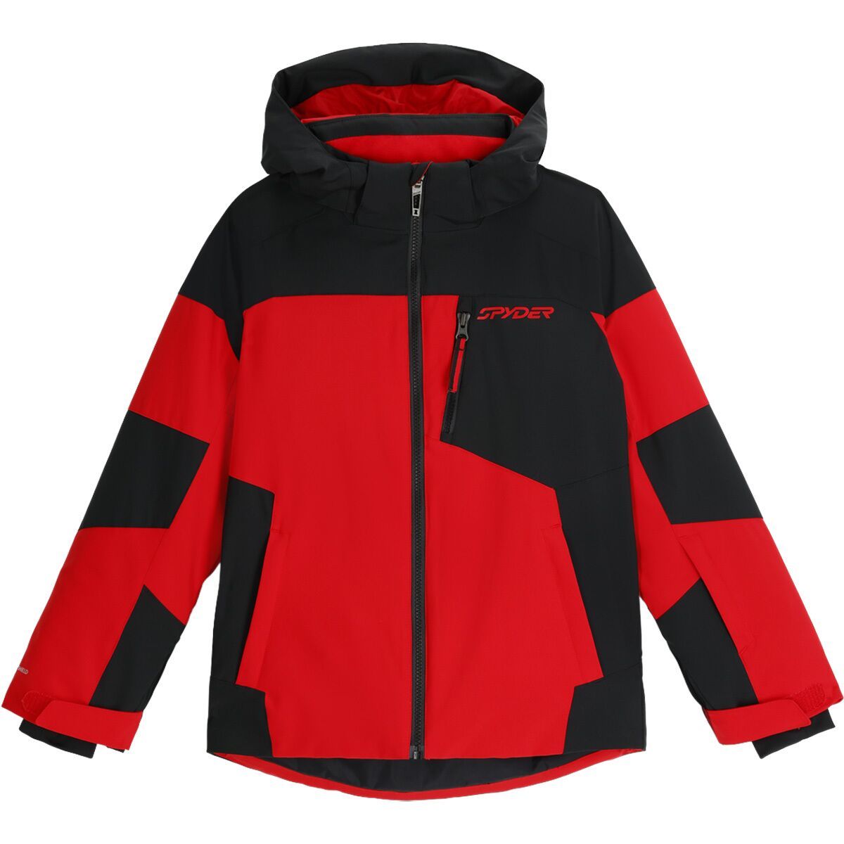 Image of Spyder Leader Jacket - Kids' Spyder Red, 12