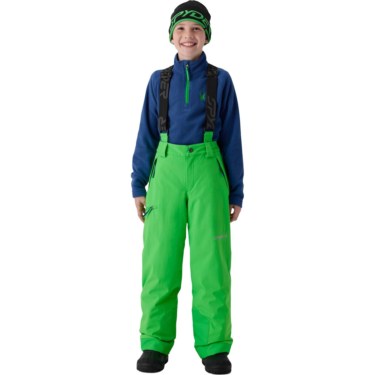 Image of Spyder Propulsion Pant - Boys' Strobe Green, S