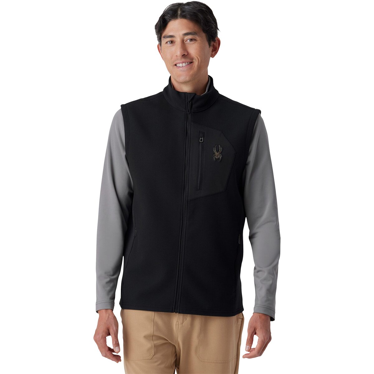 Spyder Spyder Bandit Sweater Fleece Vest - Men's Black, M - $99.00 at Backcountry.com
