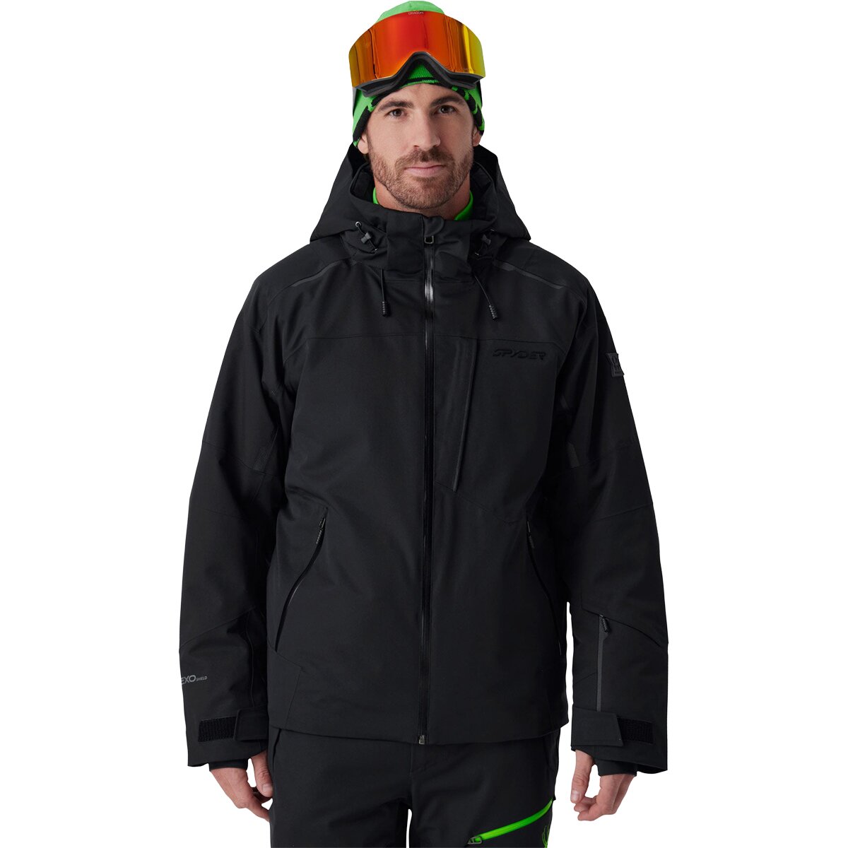 Image of Spyder Leader Jacket - Men's Black, XXL
