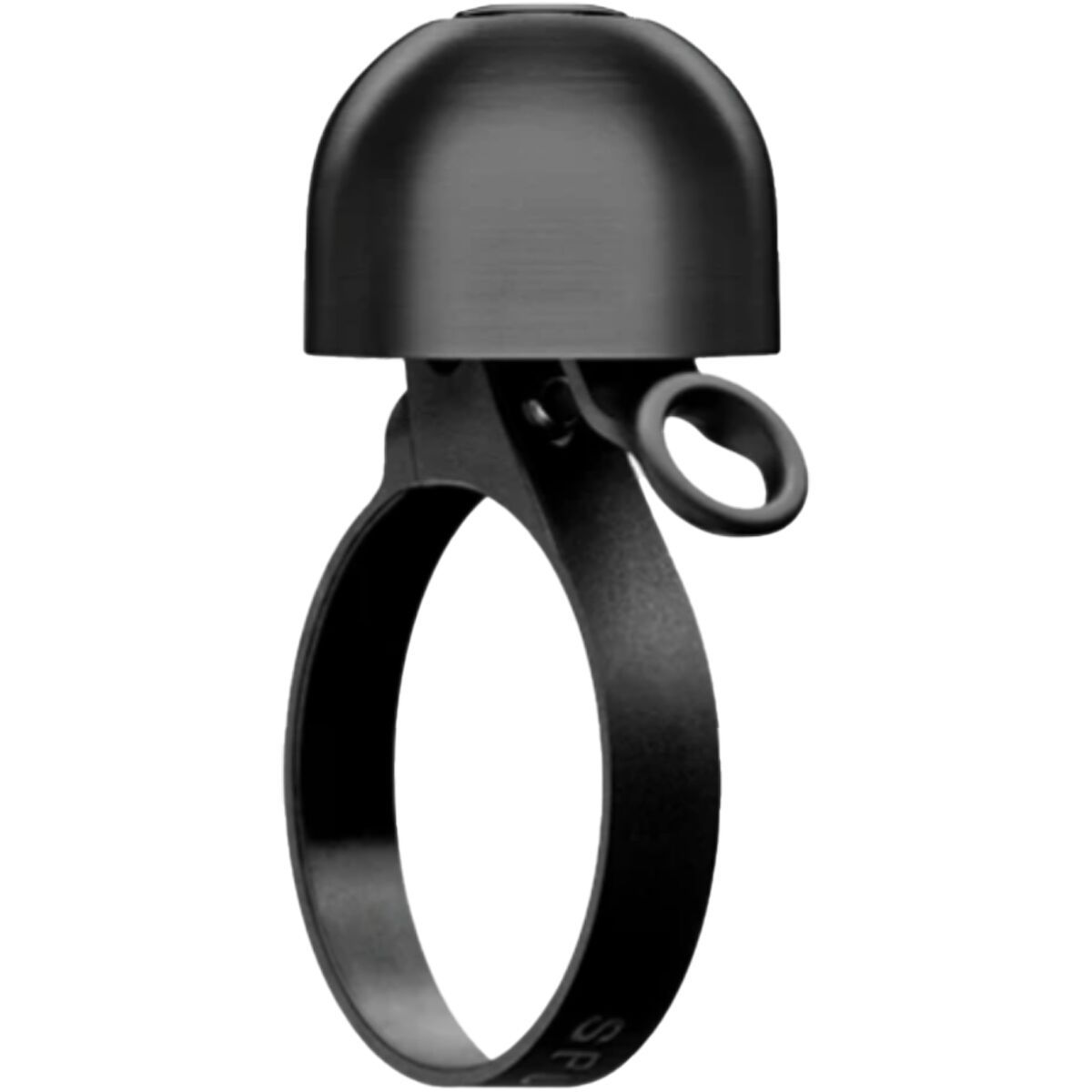 Image of Spurcycle Compact Bell Black/Black, 31.8mm