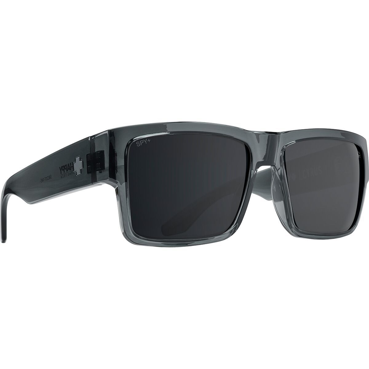 Image of Spy Cyrus Sunglasses Translucent Gunmtl Happy Gry, One Size