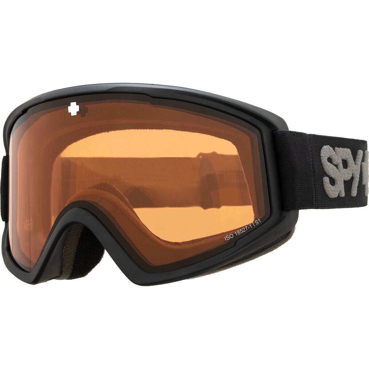 Image of Spy Crusher Elite Goggles LBF Matte Black/LL Persimmon, M/L