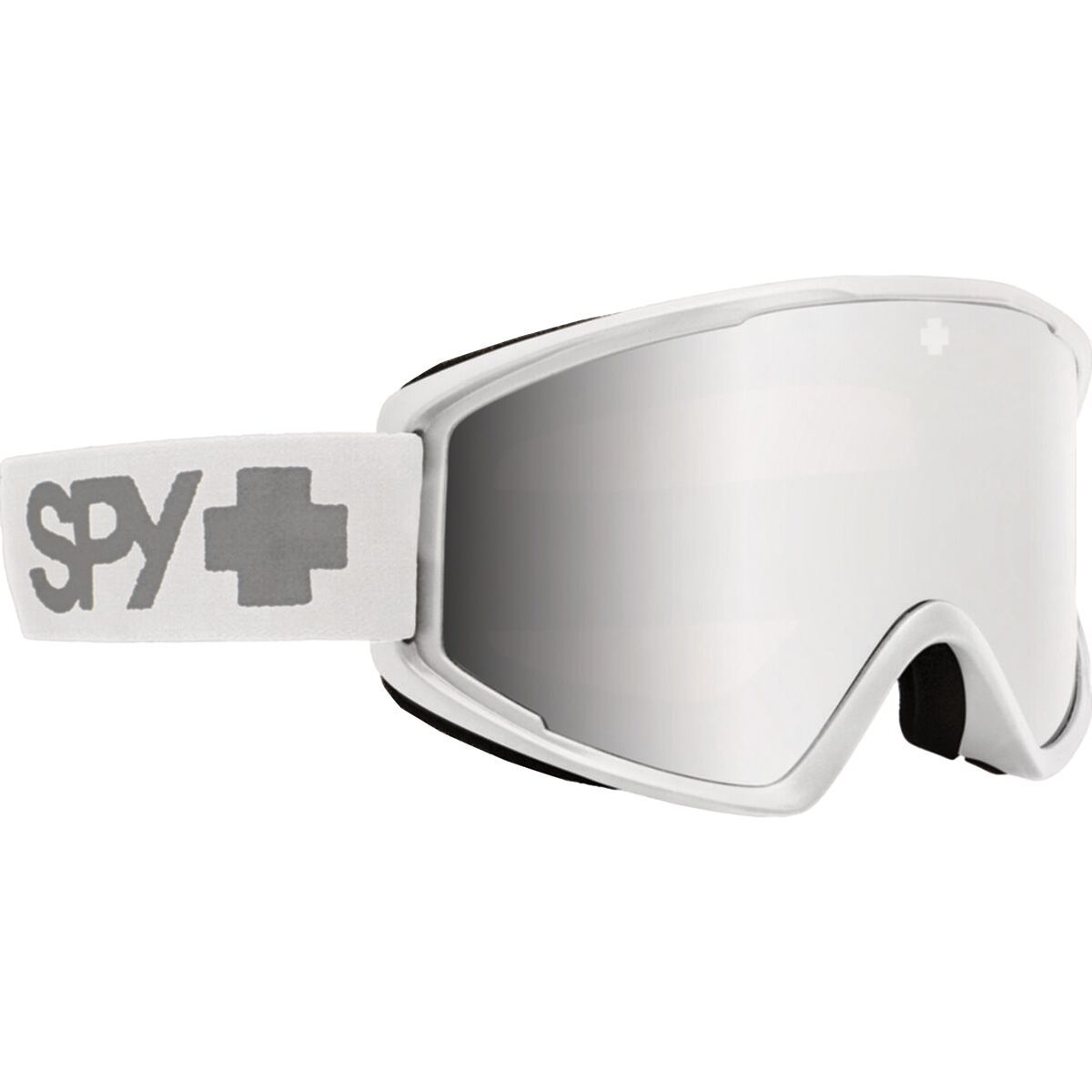 Image of Spy Crusher Elite Goggles Matte White/Bronze Sil Mirror, M/L