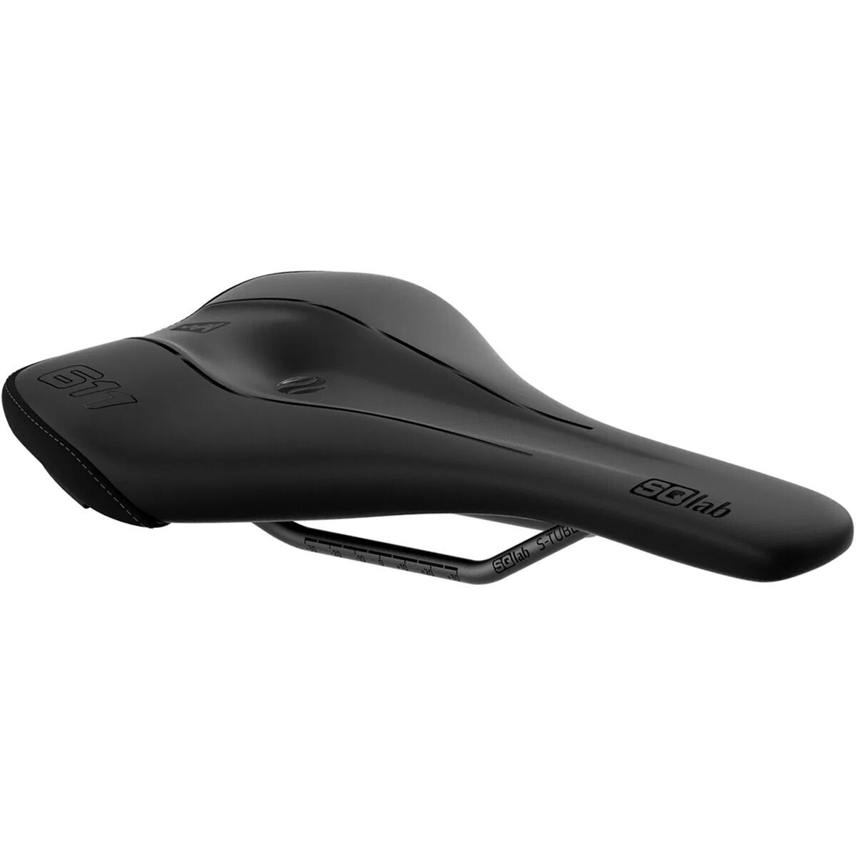 Image of SQ Labs 611 Ergowave Active S-Tube 2.1 Saddle Black, 15cm