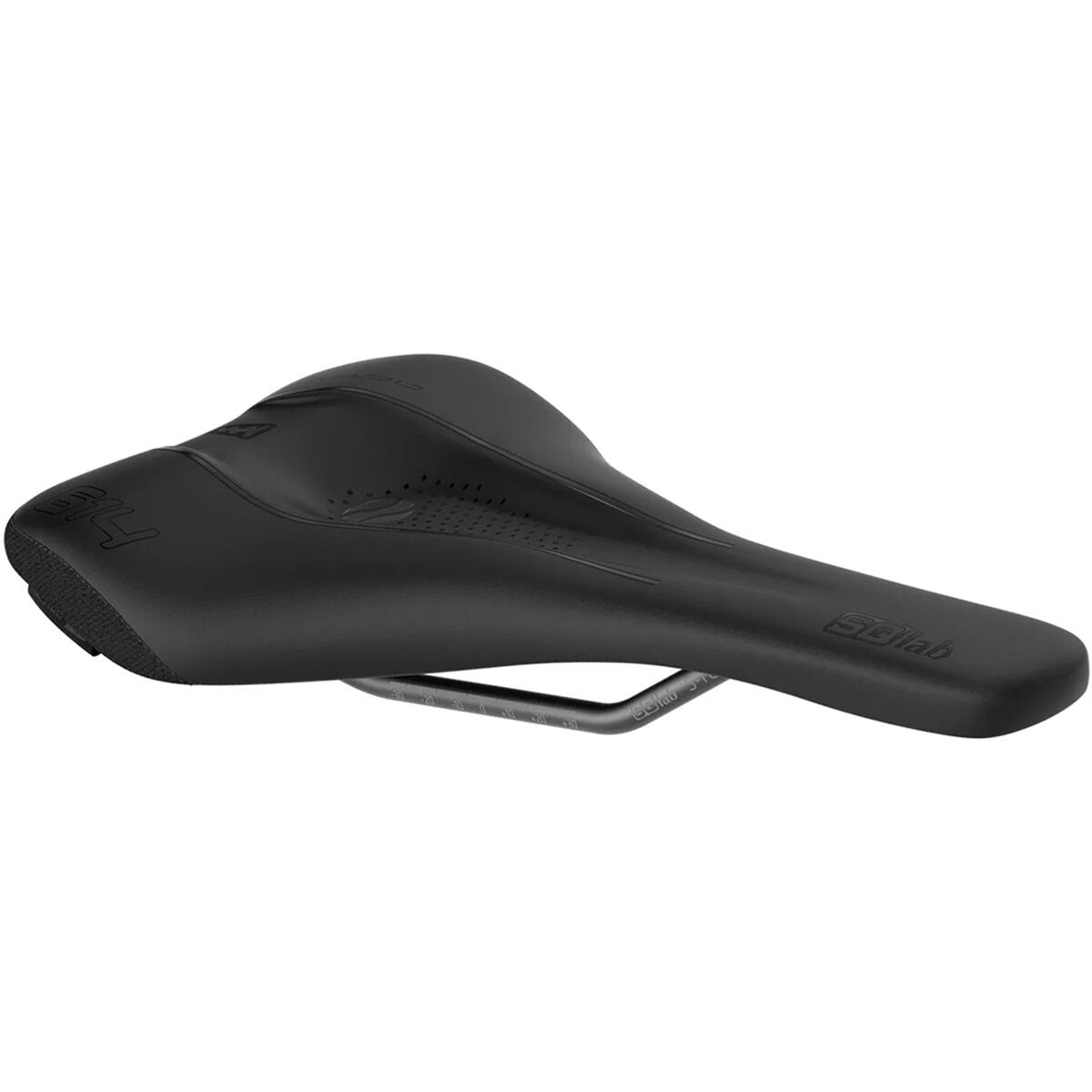 Image of SQ Labs 614 Ergowave Active 2.1 S-Tube Saddle Black, 13cm
