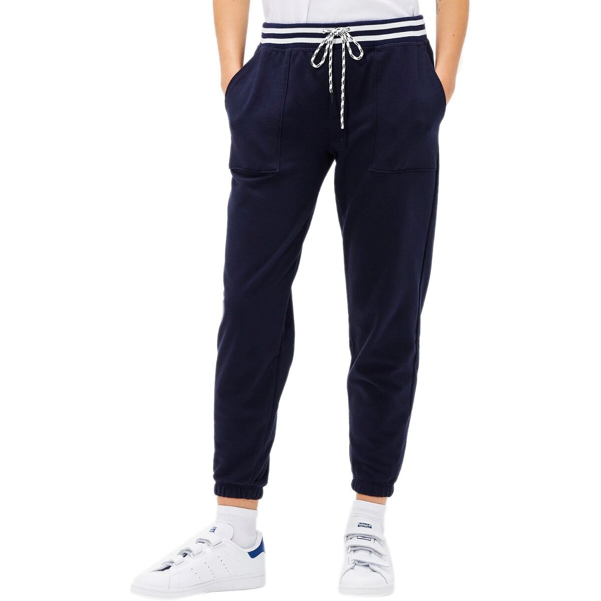 Splits59 Felix French Terry 7/8 Sweatpant - Women's Indigo/Off White, S