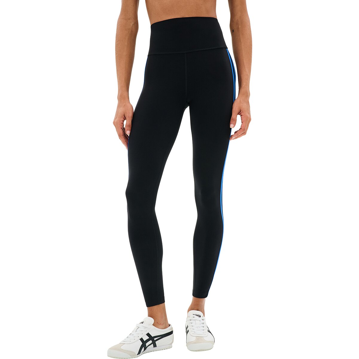 Splits59 Ella High Waist Airweight 7/8 Tight - Women's Black/Classic Blue, XL