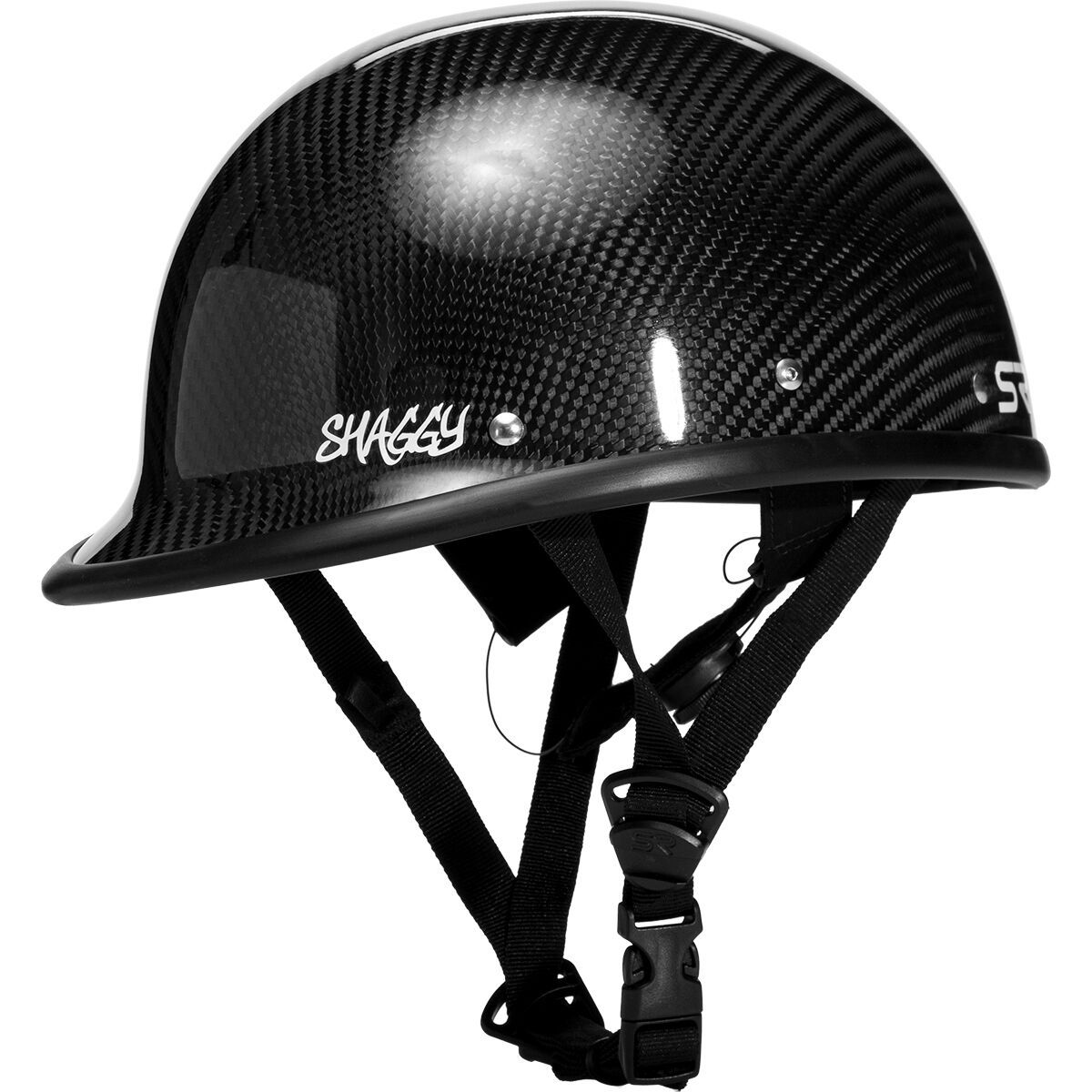 Shred Ready Shaggy Deluxe Carbon Helmet Carbon Deluxe, One Size