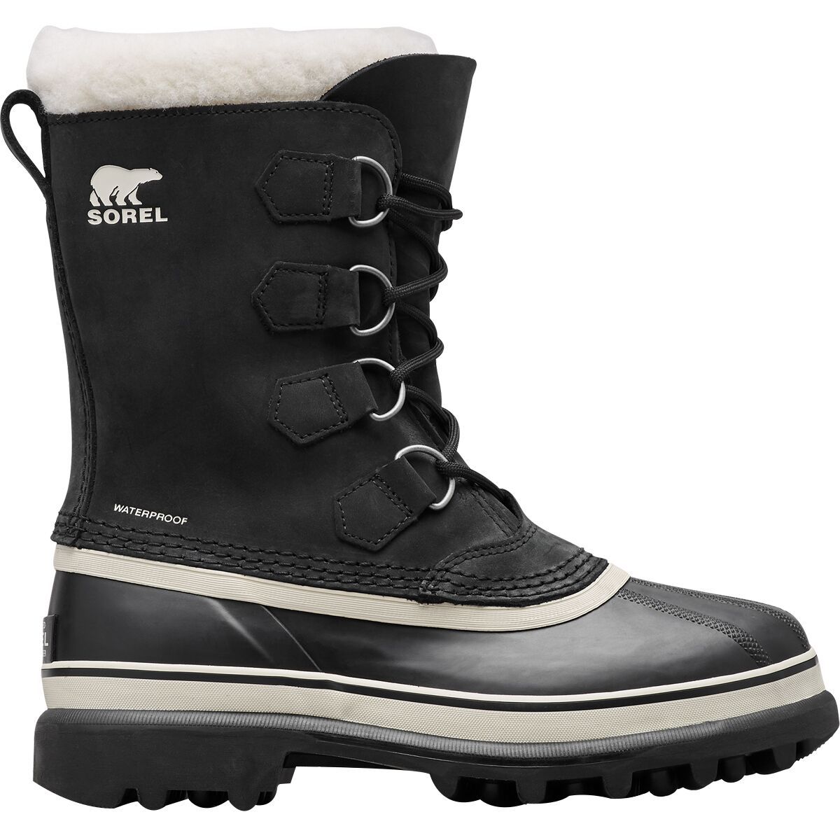 Image of SOREL Caribou Boot - Women's Black/Stone, 7.0