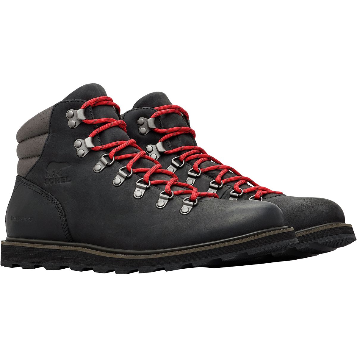 sorel men's madson hiker waterproof boot