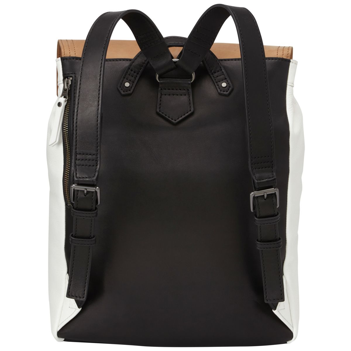 Sorel Leather Backpack Black Sorel Leather Backpack - Black Backpacks, Handbags  main image 2