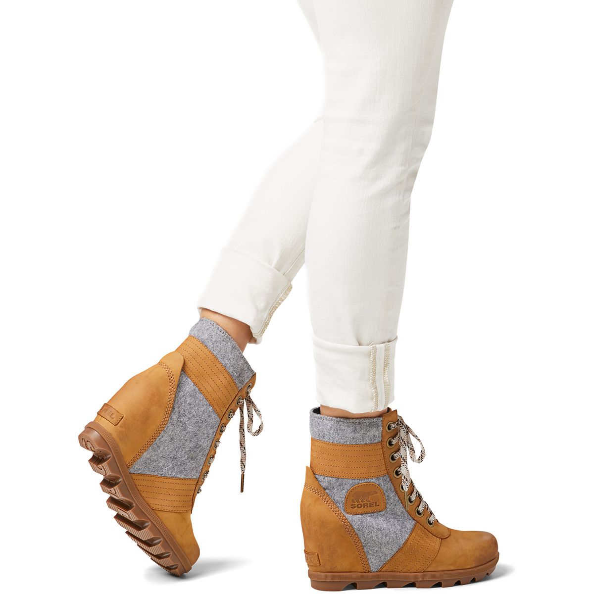 sorel lexie wedge boots