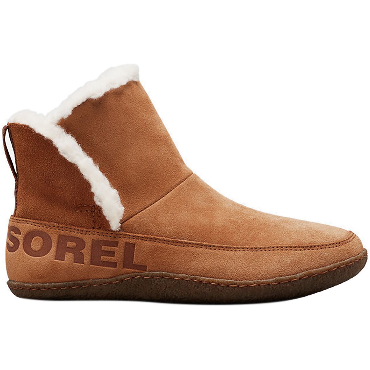 Image of SOREL Nakiska Bootie - Women's Camel Brown, 11.0