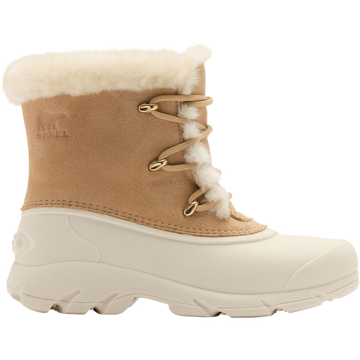 Image of SOREL Snow Angel Lace Boot - Women's Canoe/Snow, 7.0