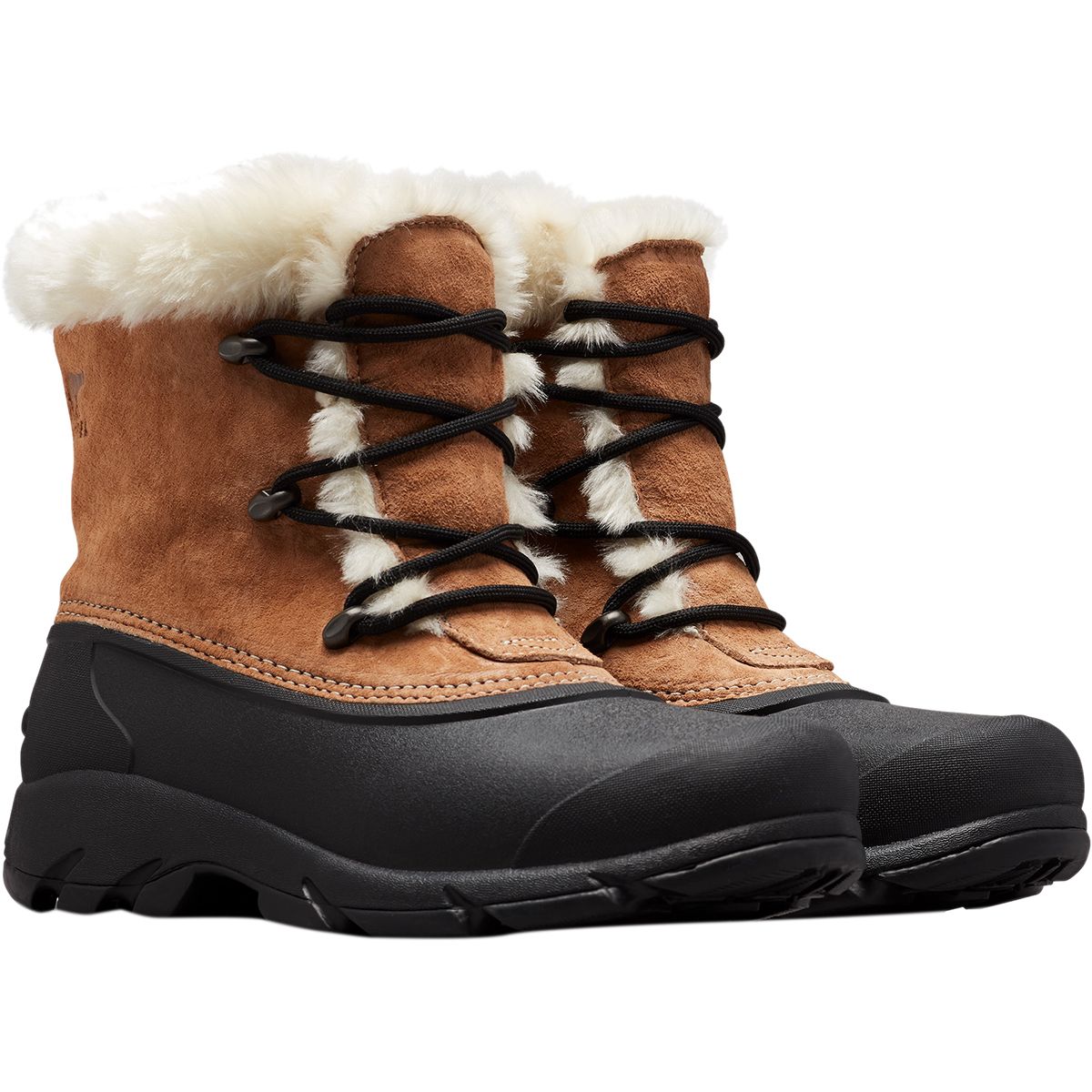 sorel snow angel lace boot root beer