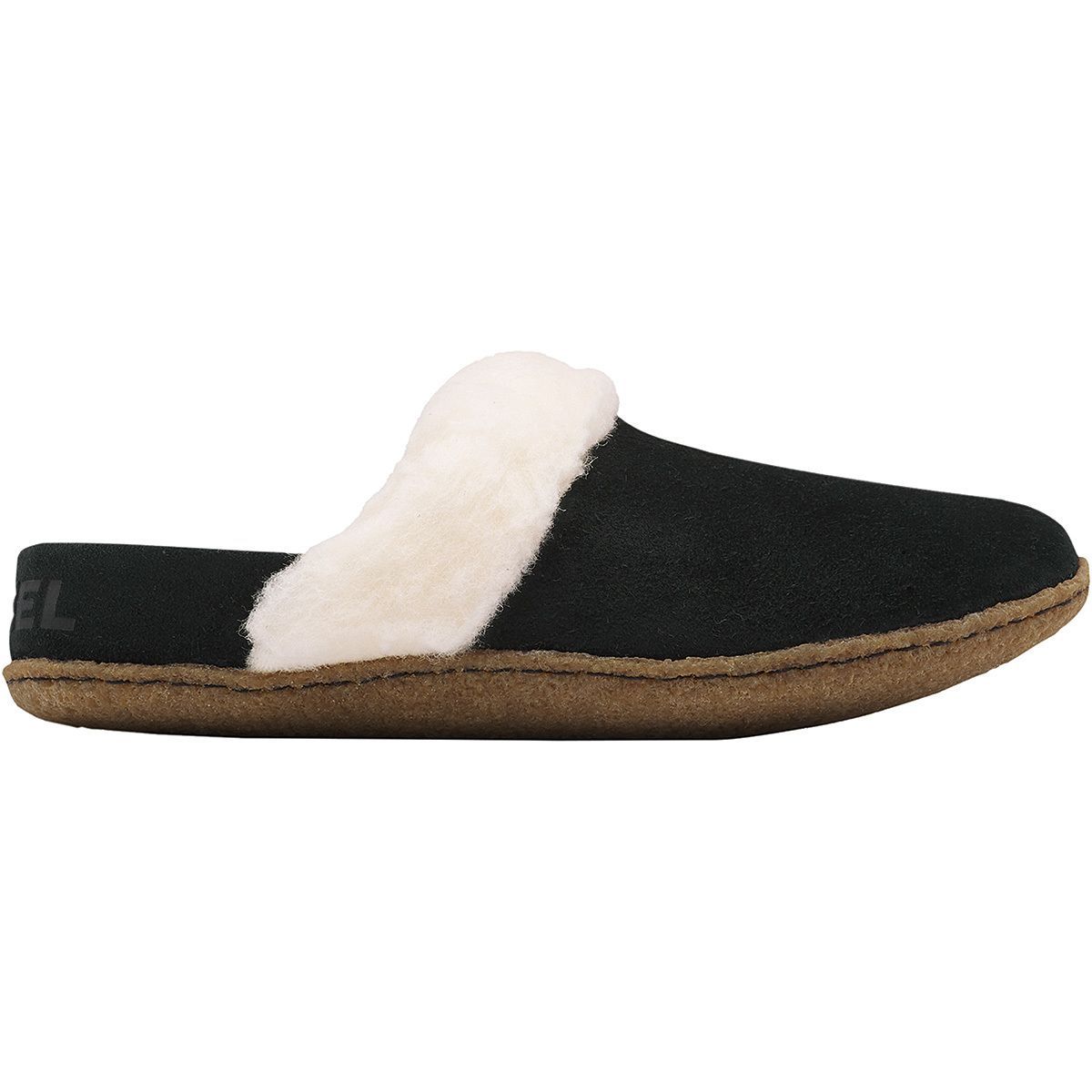 SOREL Nakiska II Slide Slipper - Women's Black/Natural, 6.0