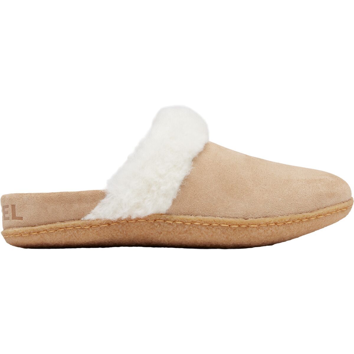 Image of SOREL Nakiska II Slide Slipper - Women's Dusty Tan/Natural, 8.0